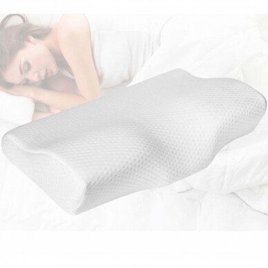 Orthopaedic pillow with memory 50x30cm Ecru 3