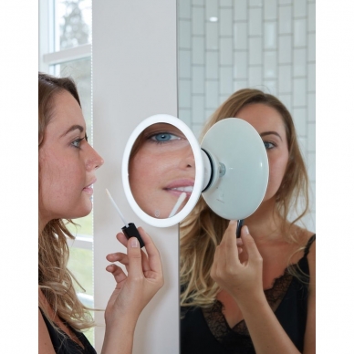 Vergrößerungsspiegel (X5) mit LED-Hintergrundbeleuchtung Lanaform 2-in-1 Mirror 7