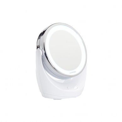 Suurendav kahepoolne peegel (X1/X10) koos taustavalgustusega Lanaform LED Mirror 4