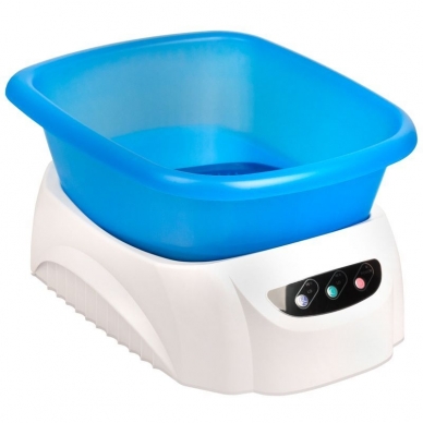 Pedicure bath with foot massager Azzurro