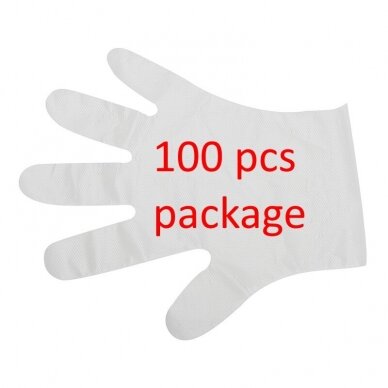 Paraffin treatment gloves SUPER STRONG (100 pcs.)