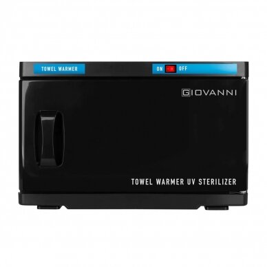 Dvieļu sildītājs ar UV sterilizatoru Giovanni 16L Black 1