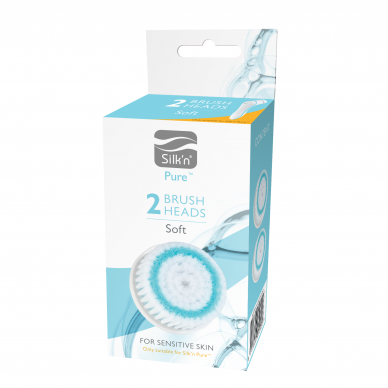 Facial Cleansing Brushes for Silk'n Pure (Soft) 2