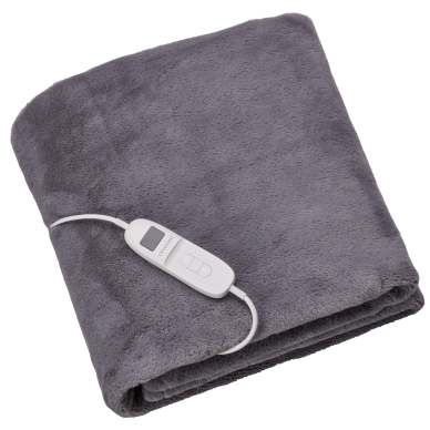 Heated blanket Lanaform Cocoon Plaid Ultra-soft Grey 160×120cm 2