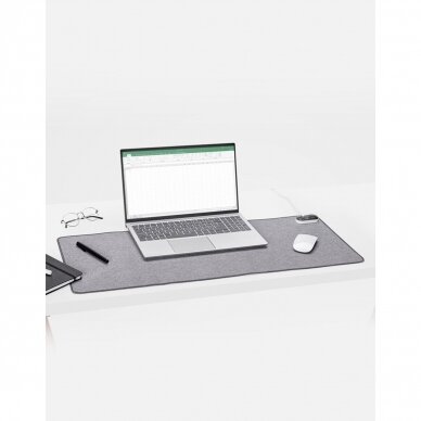 Elektrisch beheizbare Schreibtischunterlage Lanaform Heating Desk Pad 2