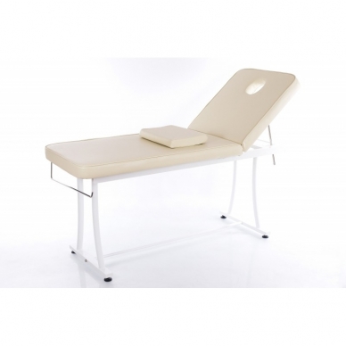 Stationäre Massageliege Steel 2 (Beige) 1