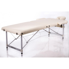 Klappbare Massageliege ALU L2 (Cream)