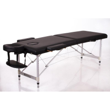 Klappbare Massageliege ALU M2 (Black)