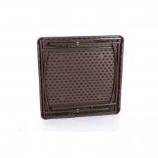 Klapptisch 78x78 cm SQUARE RATTAN