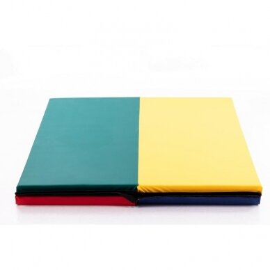 Foldable gymnastics mat Multicolour 116x232cm 3