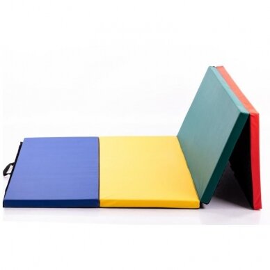 Foldable gymnastics mat Multicolour 116x232cm