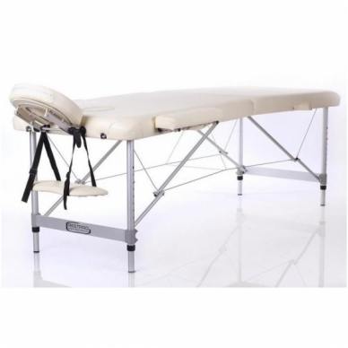 Klappbare Massageliege ALU M2 (Cream)