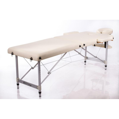 Foldable massage table ALU M2 (Cream) 1
