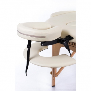 Foldable massage table Classic Oval 2 (Cream) 4