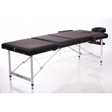 Klappbare Massageliege ALU 3 (Black) 1