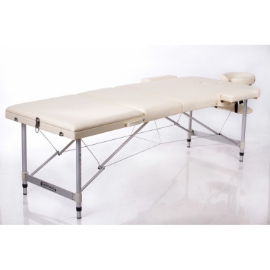 Foldable massage table ALU 3 (Cream) 1