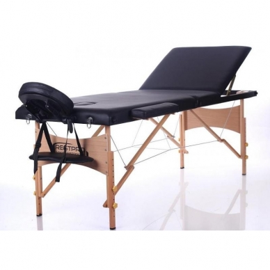 Klappbare Massageliege Classic 3 (Black)