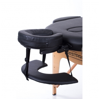 Klappbare Massageliege Classic Oval 3 (Black) 3