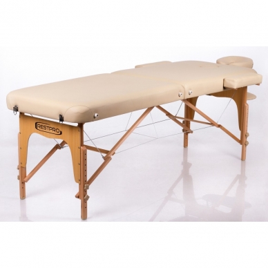 Klappbare Massageliege Memory 2 (Beige) 1