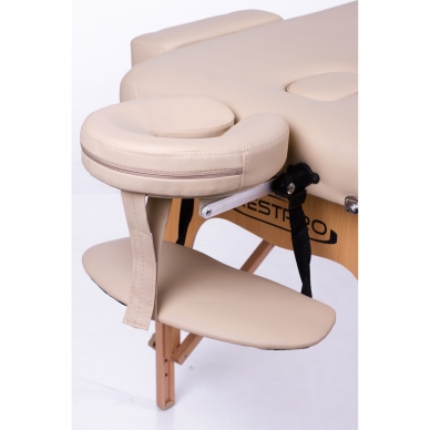 Klappbare Massageliege Memory 2 (Beige) 9