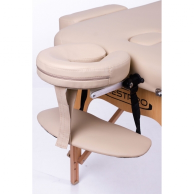 Klappbare Massageliege Memory 3 (Beige) 9