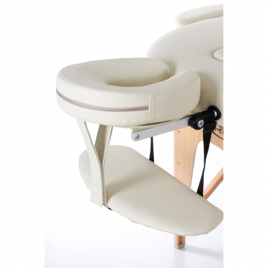 Klappbare Massageliege Vip Oval 2 (Cream) 2