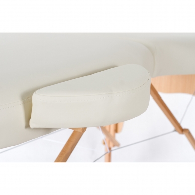 Foldable massage table Vip Oval 2 (Cream) 5