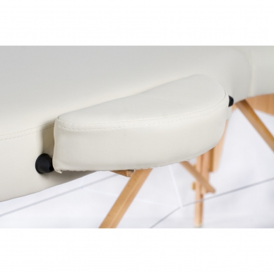 Foldable massage table Vip Oval 3 (Cream) 7