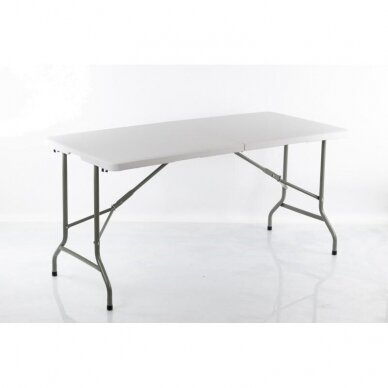 Foldable table 152X76cm PICNIC WHITE