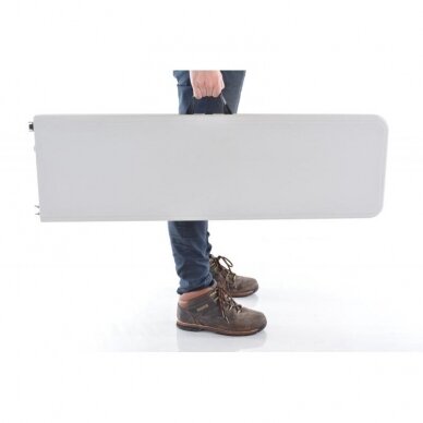 Foldable bench 183X30cm PICNIC WHITE 7