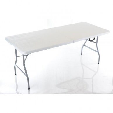 Saliekamais galds 183X76cm PICNIC WHITE