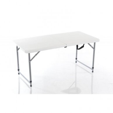 Saliekamais galds 120X60cm PICNIC WHITE