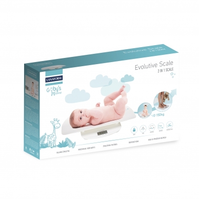 Waagen für Babys und Kinder Lanaform Evolutive Scale 7