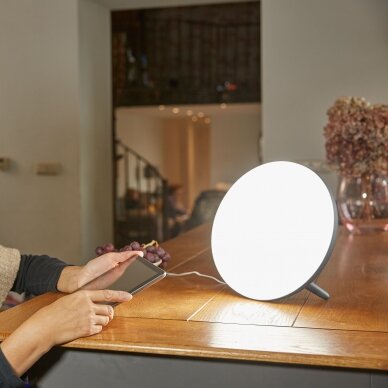 Light therapy lamp Lanaform Lumino LED Silver 10.000 Lux