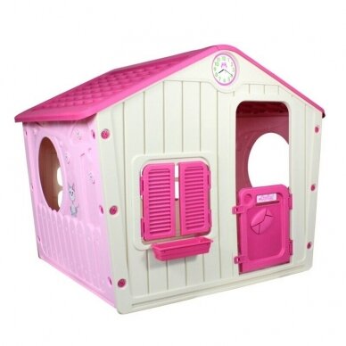 Domek dla dzieci Country Playhouse Starplay Pink 1