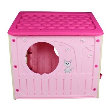 Domek dla dzieci Country Playhouse Starplay Pink 4