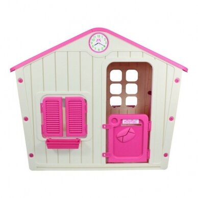 Domek dla dzieci Country Playhouse Starplay Pink 2