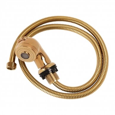 Water shower for the hairdressing sink Gabbiano Maxi Gold