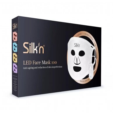 Veido odą atjauninanti LED kaukė Silk'n Face Mask 100 12