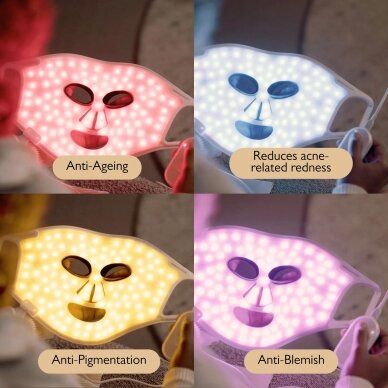 Veido odą atjauninanti LED kaukė Silk'n Face Mask 100 3