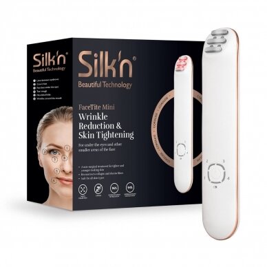 Аппарат для омоложения лица Silk’n Face Tite Mini + Увлажняющий гель Silk'n Slider Hyaluronic Gel (130ml)