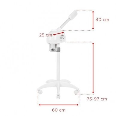 Facial vaporisation device - vapozone Giovanni D-008 4