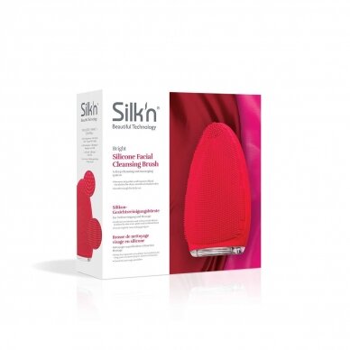 Facial cleansing device Silk'n Bright Red 4