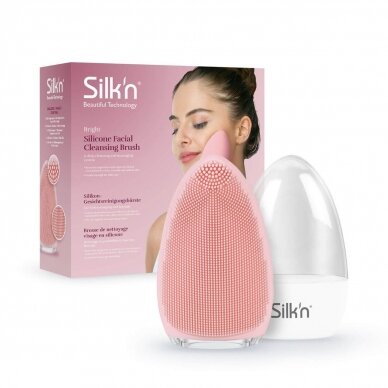 Facial cleansing device Silk'n Bright Pink