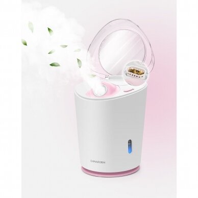 Sejas tvaikonis Lanaform Luxury Facial Steamer 7