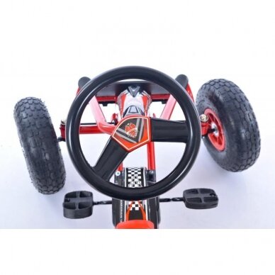 Laste velomobiil Go-Kart A-15 Red (lastele 3-8 aastat) 2