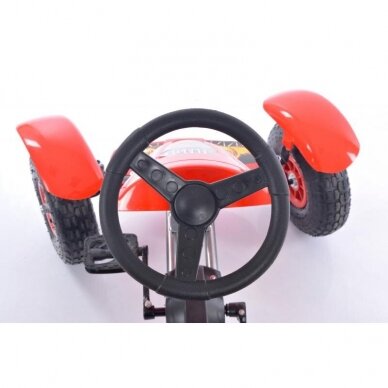 Kartingas-velomobilis Go-Kart F618 Red (4-10 metų vaikams) 2