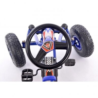 Bērnu velomobilis Go-Kart A-15 Blue (bērniem no 3 līdz 8 gadiem) 2