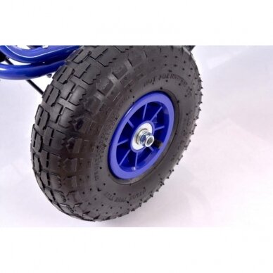 Bērnu velomobilis Go-Kart A-15 Blue (bērniem no 3 līdz 8 gadiem) 8