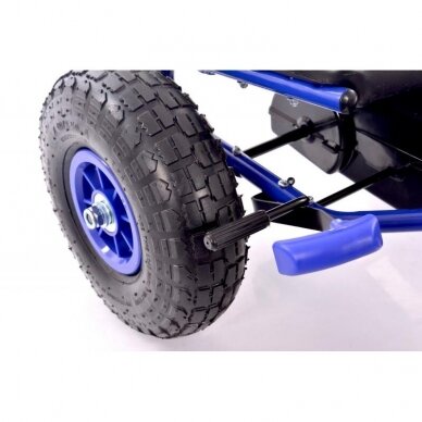 Children's velomobile Go-Kart A-15 Blue (for children aged 3-8) 7